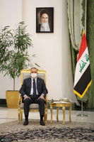 نشست خصوصی رییس جمهوری اسلامی ایران و نخست وزیر عراق