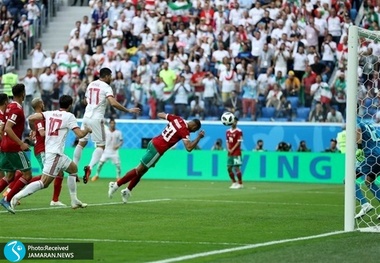 ویدیو| گل هشتم ایران در تاریخ جام جهانی به نام یک مراکشی