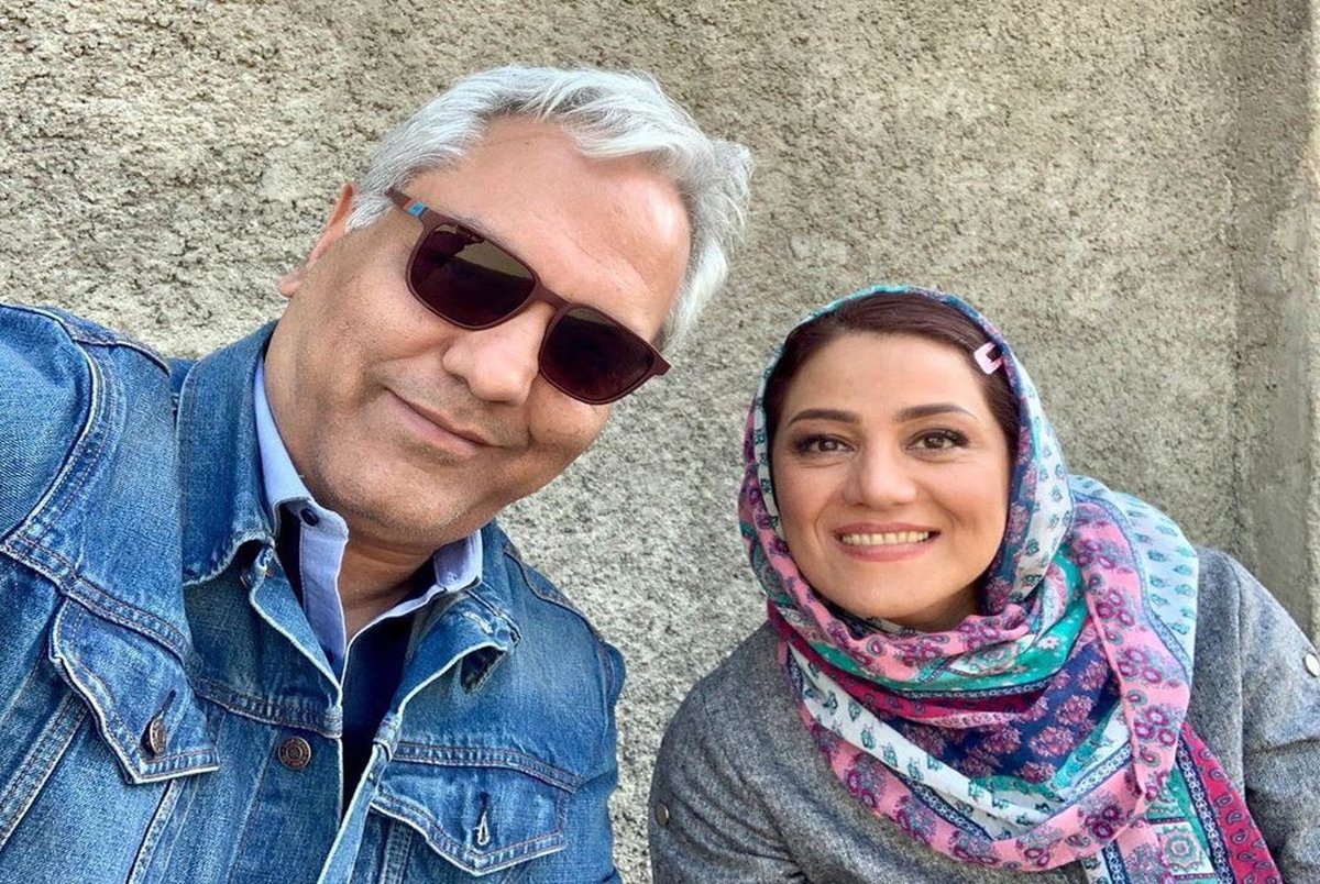 سلفی مهران مدیری با شبنم مقدمی در پشت صحنه «هیولا»+ عکس