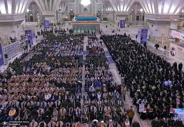 تجدید میثاق بسیجیان با آرمان های حضرت امام خمینی (س)