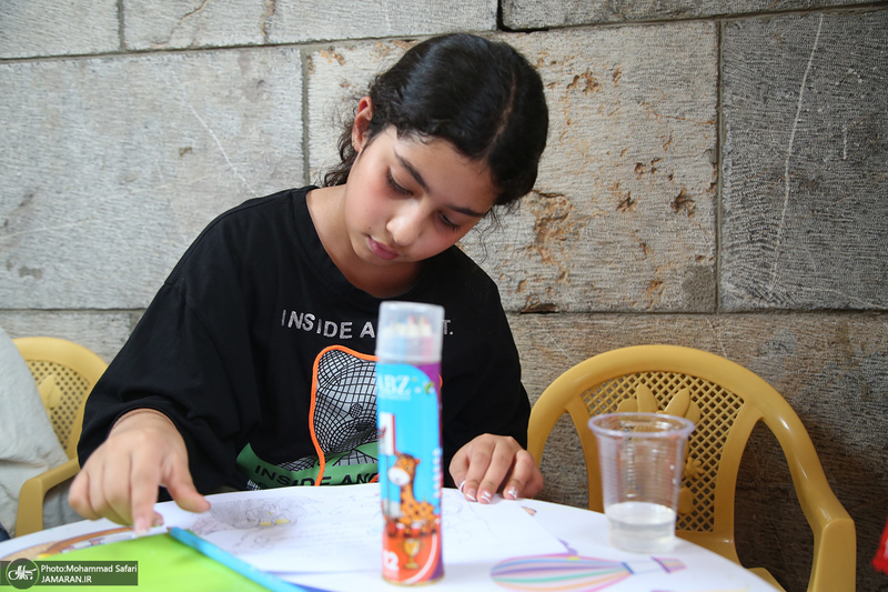 تجمع «از کربلای ایران تا کربلای غزه؛ یادمان شهدای کودک ایران و غزه» در بیمارستان امام خمینی