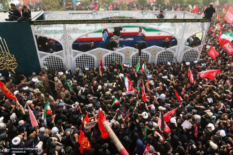 مراسم تشییع پیکر مطهر رهبر شهید انقلاب در قم