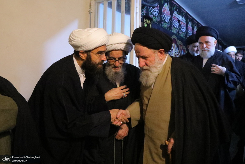 دومین شب عزاداری حضرت فاطمه (س) در بیت آیت الله دوستی زنجانی‎