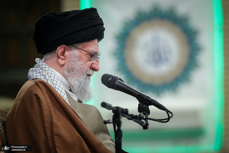 دیدار مسئولان نظام و سفرای کشورهای اسلامی با رهبر معظم انقلاب