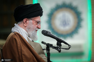 دیدار مسئولان نظام و سفرای کشورهای اسلامی با رهبر معظم انقلاب