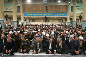 دیدار مسئولان نظام با رهبر معظم انقلاب