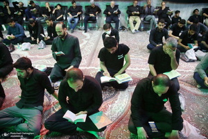 مراسم احیای شب بیست و سوم ماه رمضان در گلزار شهدای قم