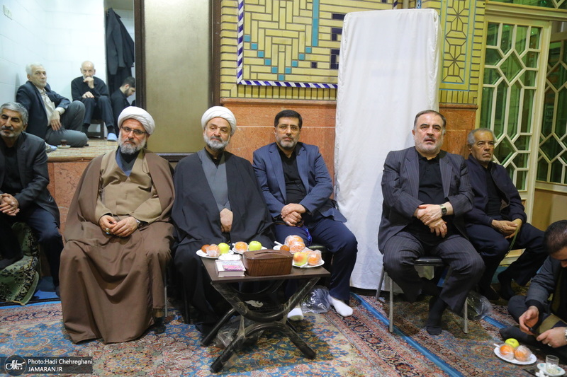 احیای شب بیست و یکم ماه رمضان در تکیه حاج سید حسن قم