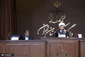 پنجاه و پنجمین جلسه دادگاه رسیدگی به پرونده مربوط به اتهامات اعضای اصلی گروهک تروریستی