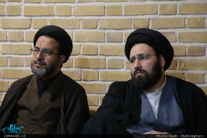 مراسم عزاداری شب شهادت امام موسی کاظم (ع) در بیت امام خمینی (ره) در قم