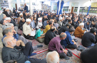 رحلت حضرت رسول اکرم(ص) و شهادت حضرت امام حسن مجتبی(ع) در دفتر مرحوم آیت‌الله العظمی یوسف صانعی(ره)