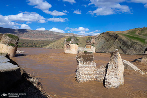 خسارات سیل به شهر کوهدشت و روستاهای بخش شاهیوند شهرستان چگینی