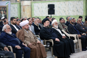 دیدار رئیس و اعضای کمیته امداد با سید حسن خمینی