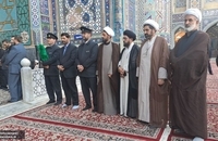 مراسم بزرگداشت مرحوم آیت‌الله العظمی محفوظی در حرم مطهر رضوی (11)
