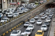 وضعیت ترافیکی جاده‌های کشور/ قزوین - تهران نیمه سنگین