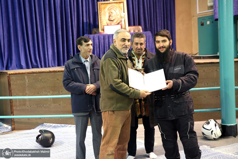 تجدید میثاق هیئت موتور سواران استان تهران با آرمانهای امام راحل