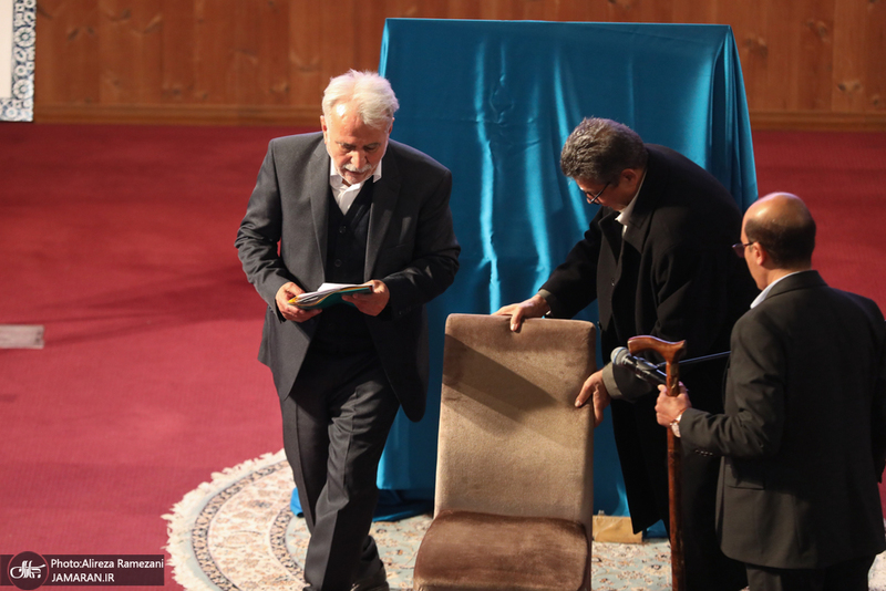 مراسم نکوداشت احمد خرم