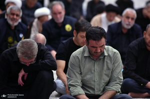 سومین شب عزاداری حضرت اباعبدالله الحسین (ع) در حرم امام خمینی