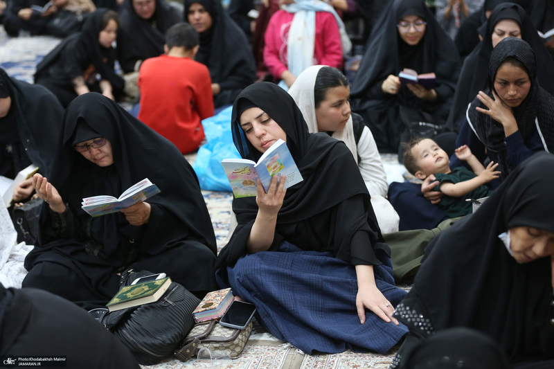 احیای شب نوزدهم ماه رمضان در حرم مطهر امام خمینی (س)