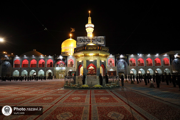 تصویر۱۶۰ سال پیش از حرم امام رضا {ع}