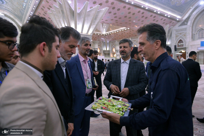 تجدید میثاق نمایندگان مجلس دانش‌آموزی با آرمان‌های حضرت امام خمینی(س)