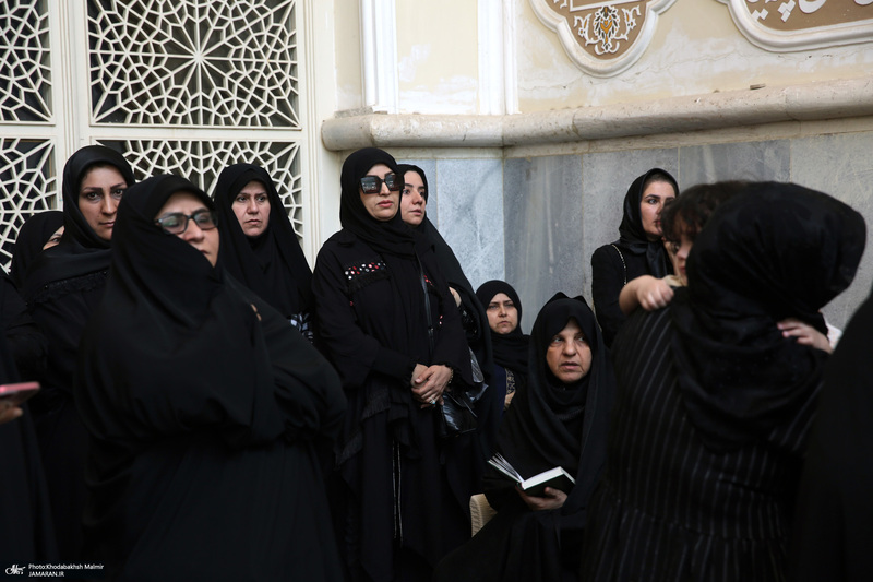نماز و تشییع حاج علی اکبرشفیعی در حرم مطهر امام خمینی (س)