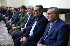 دیدار رئیس، مدیران و کارکنان ستاد اجرایی فرمان امام (ره) با سید حسن خمینی