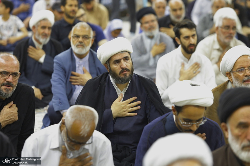 مراسم سالگرد ارتحال امام خمینی (س) از سوی رهبر معظم انقلاب اسلامی در قم