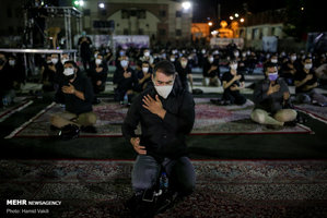 عزاداری شب دوم محرم در هیئت محبان الرضا(ع)