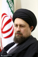 دیدارمدیران و جمعی از اعضای تحریه موسسه مطبوعاتی ایران و خبرگزاری ایرنا با سید حسن خمینی