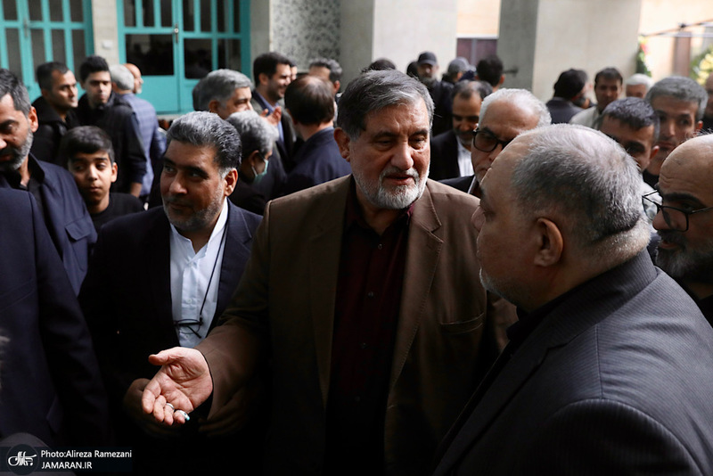 مراسم ختم خواهر محمود احمدی نژاد