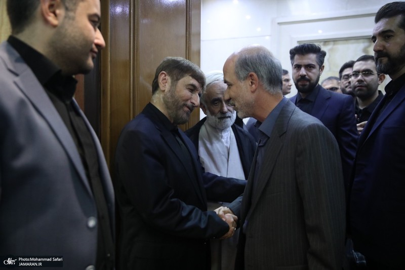 مراسم ختم همسر علی آقامحمدی -1