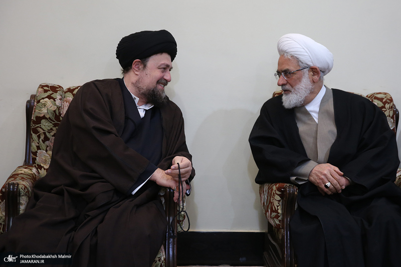 تجدید میثاق رئیس قوه قضاییه و جمعی از اعضای دستگاه قضا با آرمان های حضرت امام خمینی (س)-2