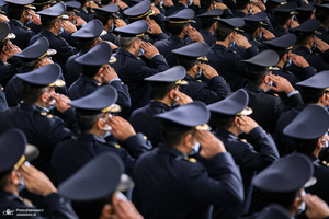 دیدار جمعی از فرماندهان نیروی هوایی و پدافند هوایی ارتش با رهبر معظم انقلاب