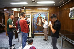 بازدید دانش آموزان شرکت کننده در پنجمین اجلاس بین المللی همبستگی با کودکان و نوجوانان فلسطینی از جماران