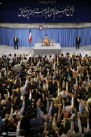 دیدار هزاران نفر از دانشجویان و دانش‌آموزان با رهبر معظم انقلاب