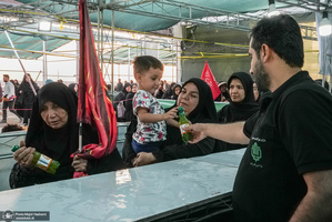 هم قدم با زائران کربلا؛ مرز شلمچه