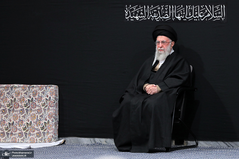 دومین شب مراسم عزاداری حضرت فاطمه‌زهرا (س) در حسینیه امام خمینی