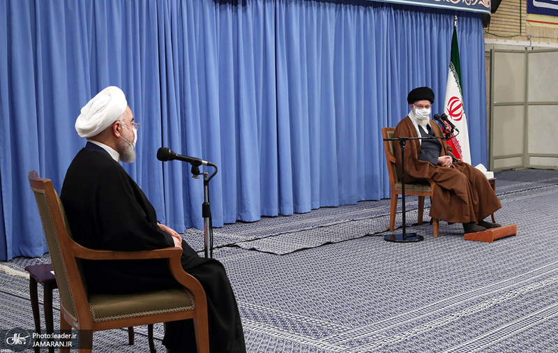 جلسه ستاد ملی مقابله با کرونا در حضور رهبر معظم انقلاب