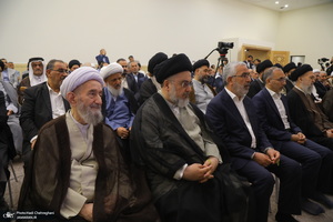 مراسم افتتاح حسینیه آیت الله العظمی بروجردی (ره) در شهر سامرا