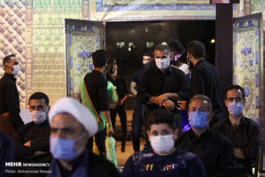 مراسم عزاداری شب چهارم محرم در بندرگز