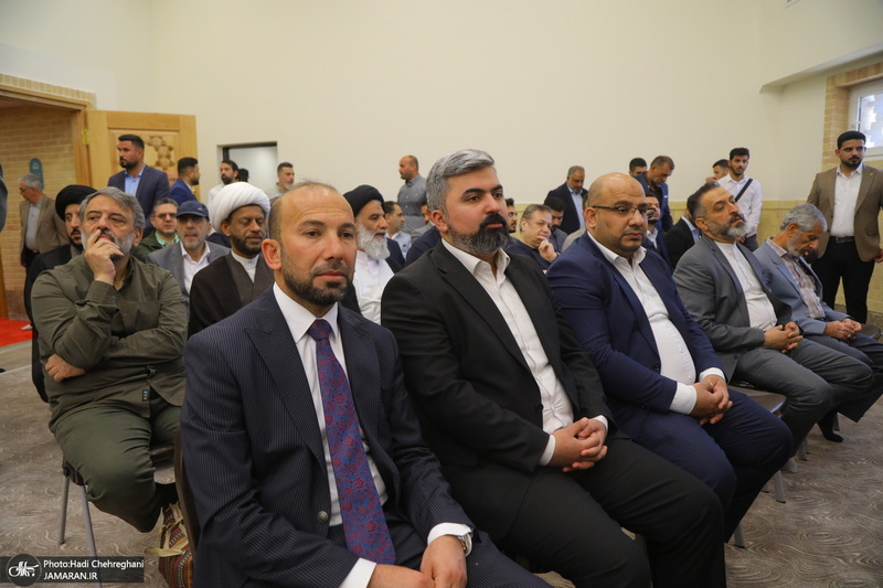 مراسم افتتاح حسینیه آیت الله العظمی بروجردی (ره) در شهر سامرا
