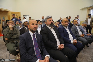 مراسم افتتاح حسینیه آیت الله العظمی بروجردی (ره) در شهر سامرا