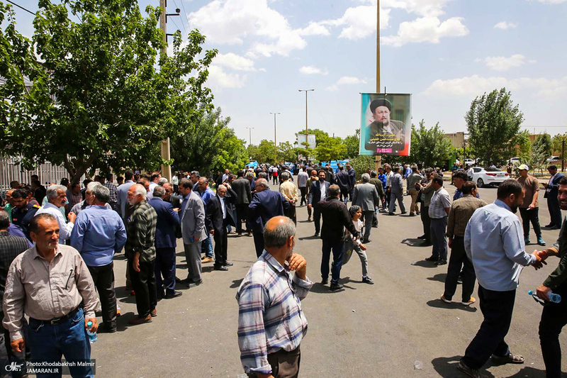 حضور سید حسن خمینی در روستای خیارج استان قزوین -3