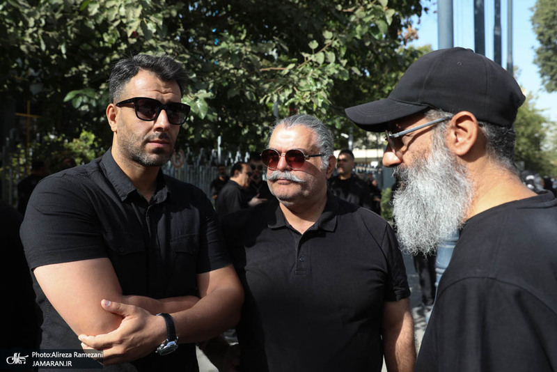 مراسم تشییع امید جهان