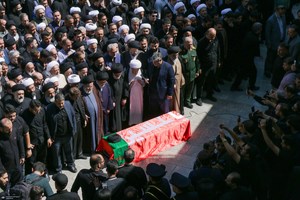 مراسم تشییع آیت الله العظمی شبیری زنجانی -۱