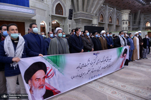 تجدید میثاق مدیران و کارکنان هلدینگ انرژی گستر سینا با آرمان های حضرت امام خمینی(س)