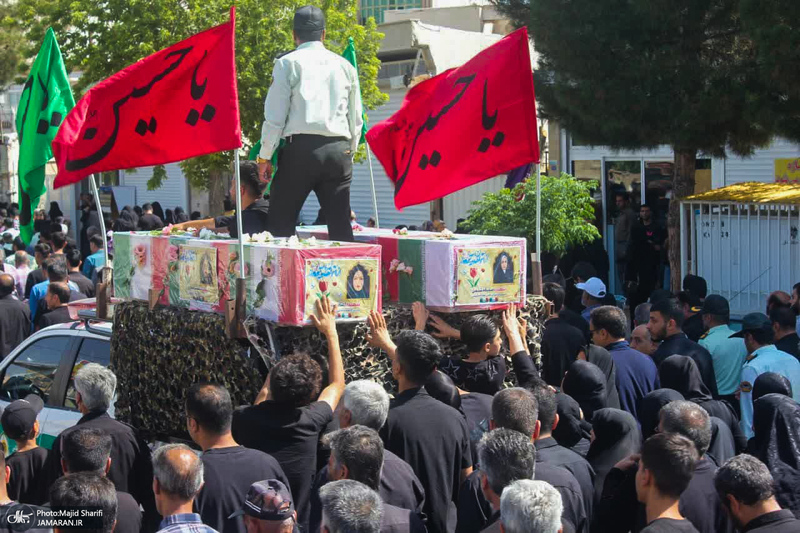 تشییع پیکر مطهر شهدای مردمی خمین