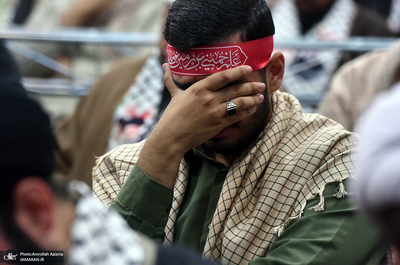 گردهمایی دانشجویان و طلاب بسیجی در حرم مطهر امام خمینی (س)