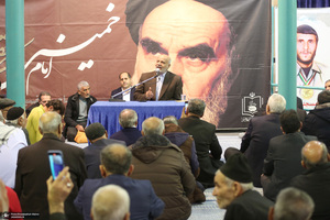 مراسم سی و پنجمین سالگرد گردان علی اکبر (ع) در حسینیه جماران